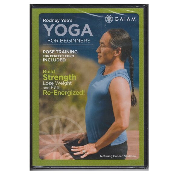 2 NEW Rodney Yee Yoga for Beginners DVDs - AM & PM Yoga and Yoga for Beginners - Picture 4 of 5